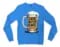 Save Water And Have Sarakku Men/Unisex Long Sleeve Sweatshirt in Heather Sport Royal Color
